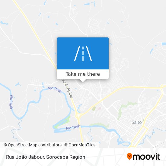 Rua João Jabour map