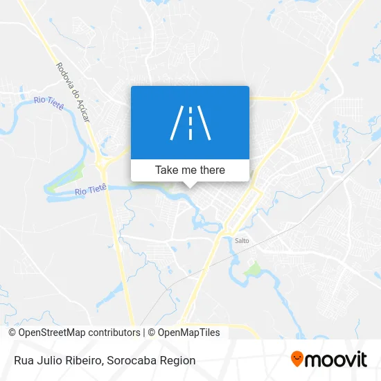 Rua Julio Ribeiro map