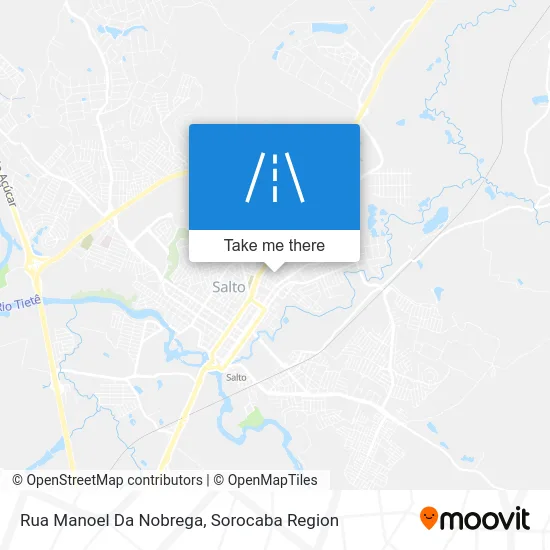 Rua Manoel Da Nobrega map