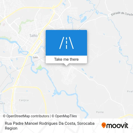 Rua Padre Manoel Rodrigues Da Costa map