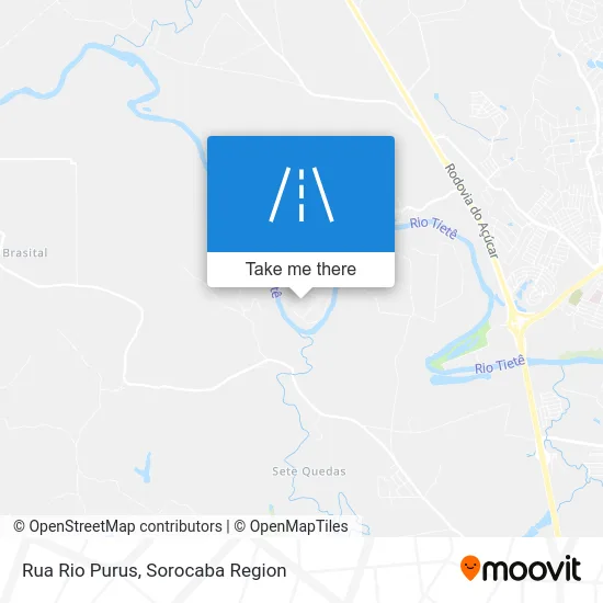 Rua Rio Purus map