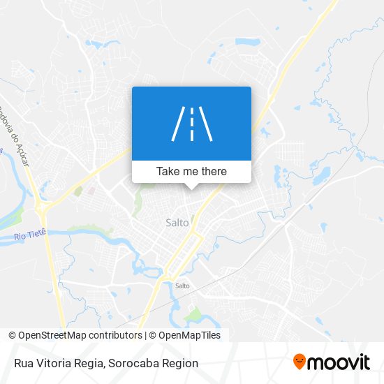 Rua Vitoria Regia map