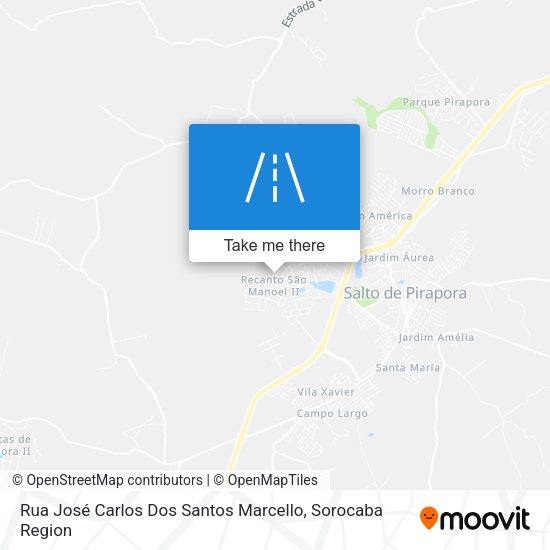 Rua José Carlos Dos Santos Marcello map