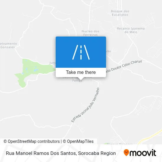 Rua Manoel Ramos Dos Santos map