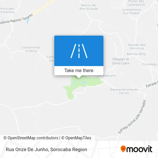 Rua Onze De Junho map