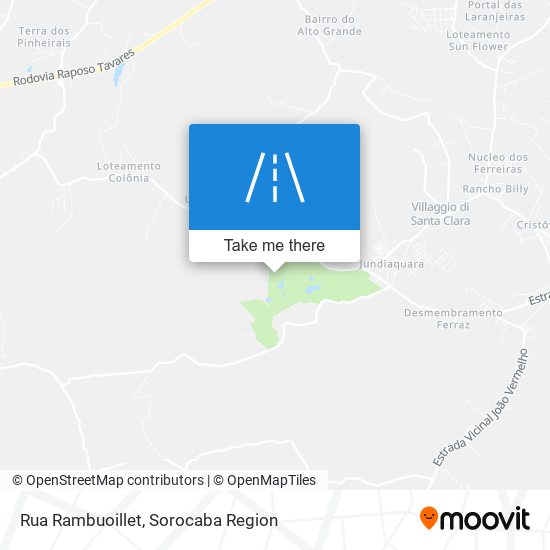 Rua Rambuoillet map