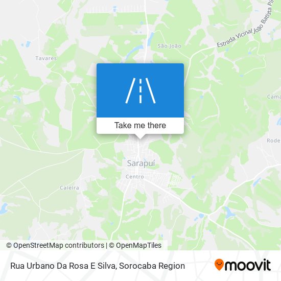 Rua Urbano Da Rosa E Silva map