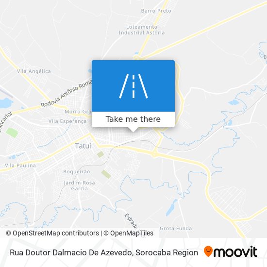 Rua Doutor Dalmacio De Azevedo map