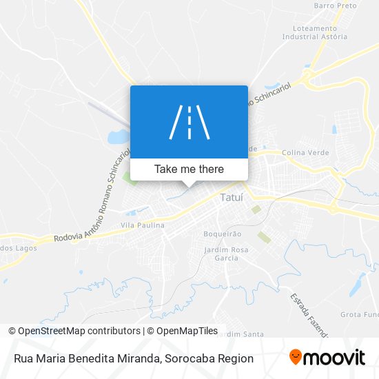 Rua Maria Benedita Miranda map