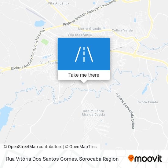Rua Vitória Dos Santos Gomes map