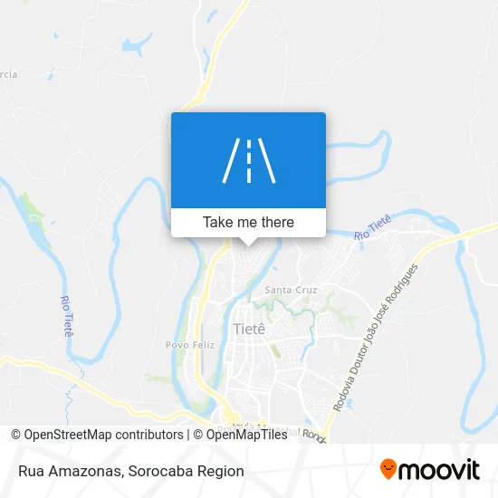 Rua Amazonas map