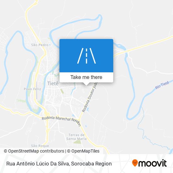 Rua Antônio Lúcio Da Silva map