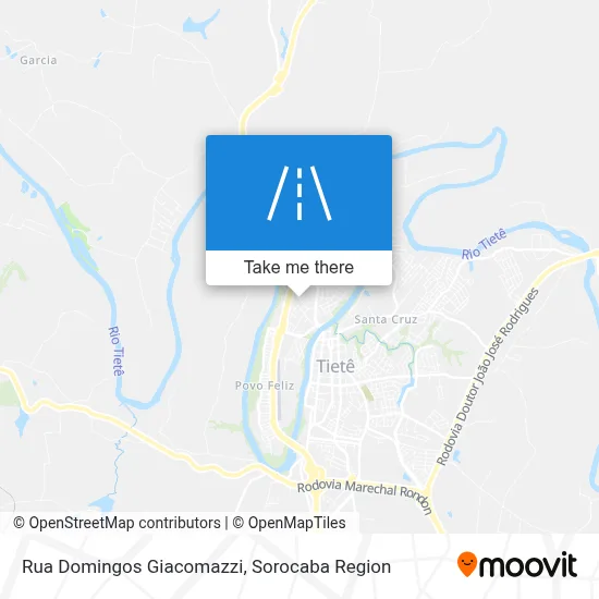 Rua Domingos Giacomazzi map