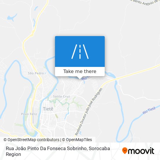 Mapa Rua João Pinto Da Fonseca Sobrinho