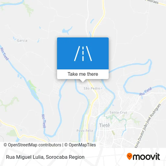 Rua Miguel Lulia map