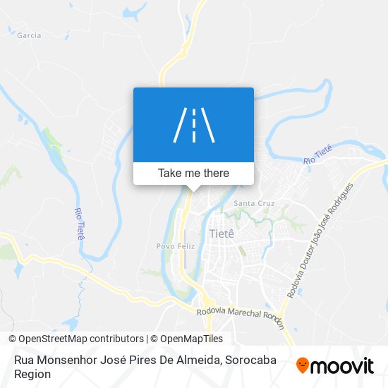 Rua Monsenhor José Pires De Almeida map