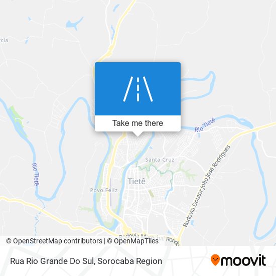 Rua Rio Grande Do Sul map