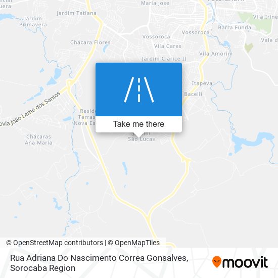 Rua Adriana Do Nascimento Correa Gonsalves map