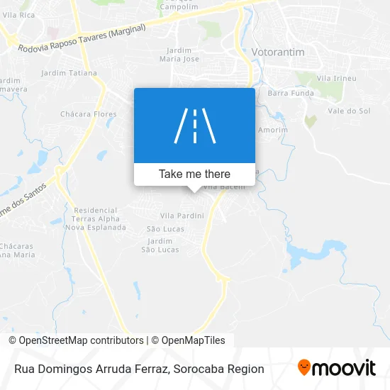 Rua Domingos Arruda Ferraz map