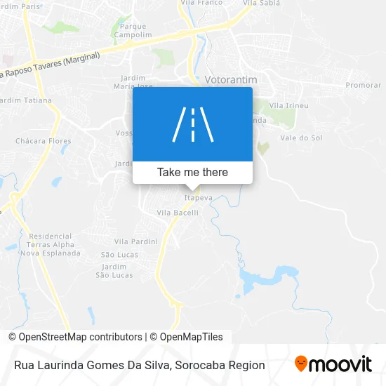 Rua Laurinda Gomes Da Silva map