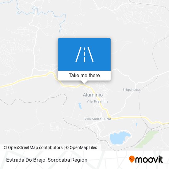 Estrada Do Brejo map