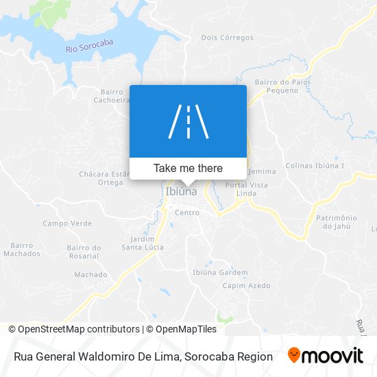 Rua General Waldomiro De Lima map