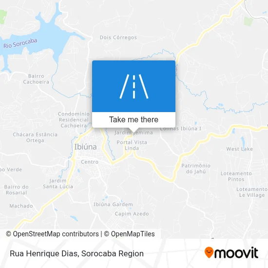 Rua Henrique Dias map