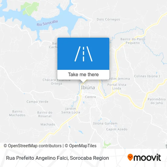 Rua Prefeito Angelino Falci map