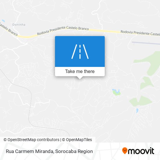 Rua Carmem Miranda map