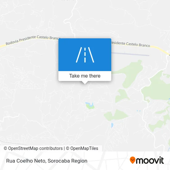 Rua Coelho Neto map