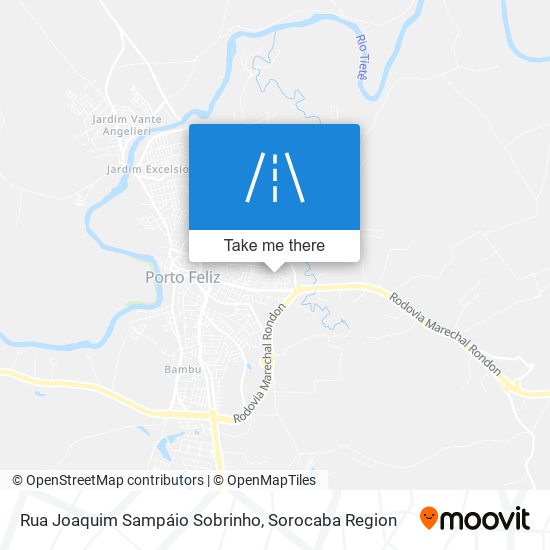 Rua Joaquim Sampáio Sobrinho map