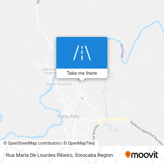 Rua Maria De Lourdes Ribeiro map