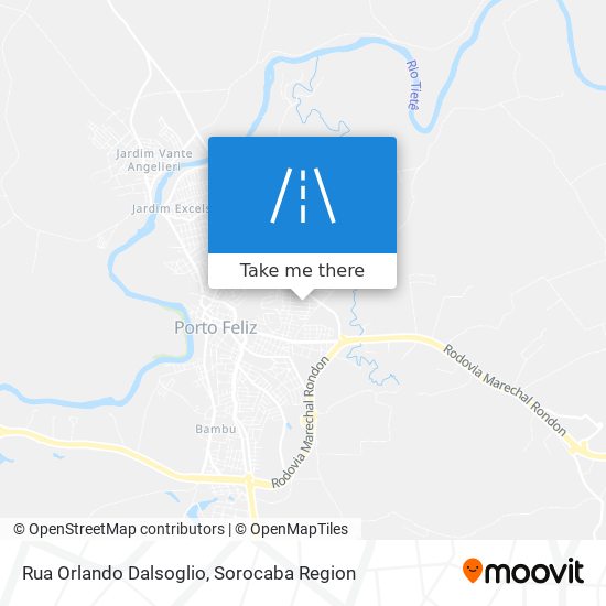 Rua Orlando Dalsoglio map