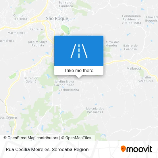 Rua Cecília Meireles map