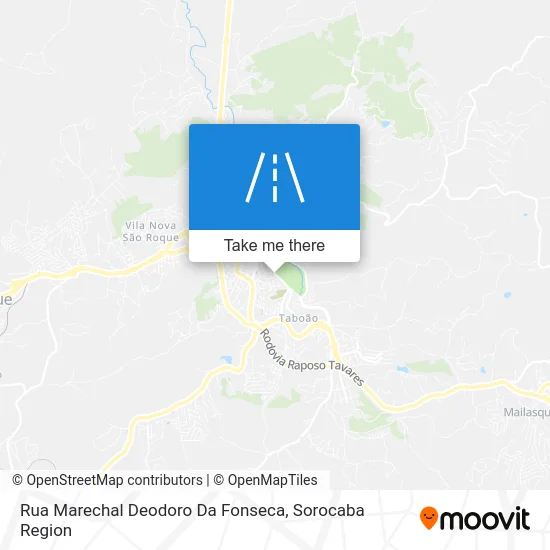 Rua Marechal Deodoro Da Fonseca map
