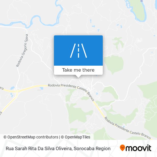 Rua Sarah Rita Da Silva Oliveira map