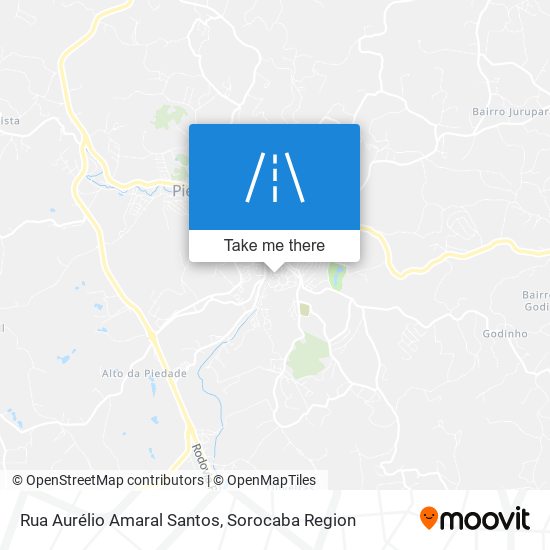 Mapa Rua Aurélio Amaral Santos