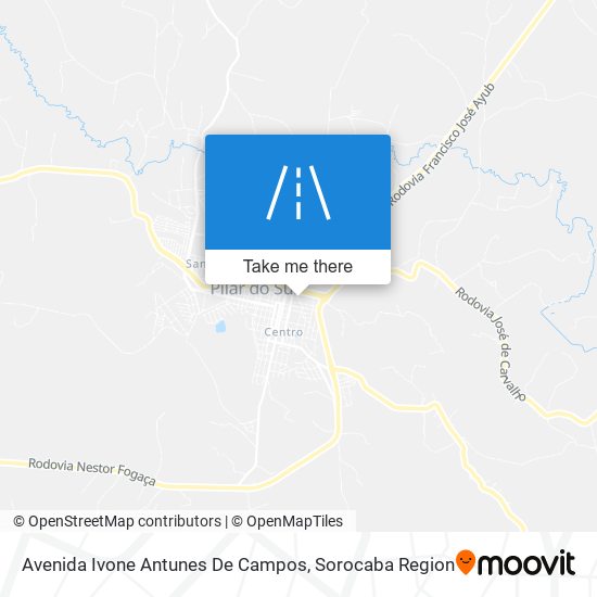 Avenida Ivone Antunes De Campos map