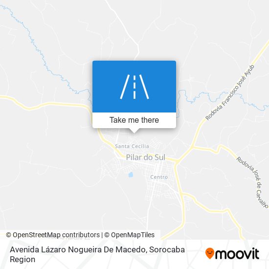 Avenida Lázaro Nogueira De Macedo map