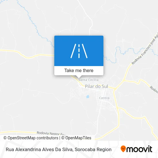 Rua Alexandrina Alves Da Silva map