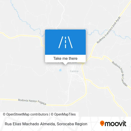Rua Elias Machado Almeida map