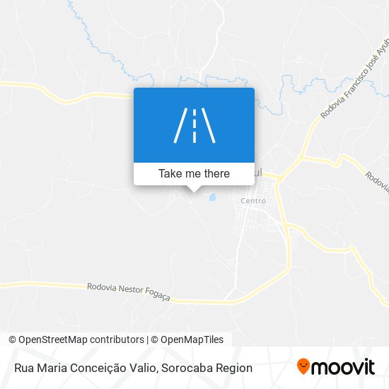 Rua Maria Conceição Valio map