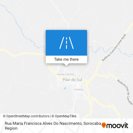 Rua Maria Francisca Alves Do Nascimento map