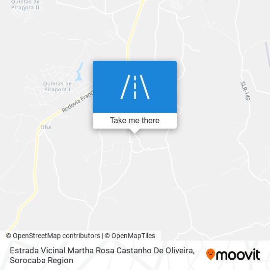 Estrada Vicinal Martha Rosa Castanho De Oliveira map