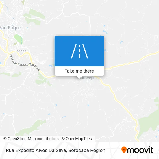 Rua Expedito Alves Da Silva map