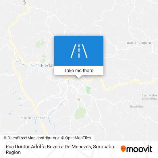 Rua Doutor Adolfo Bezerra De Menezes map