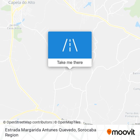 Mapa Estrada Margarida Antunes Quevedo