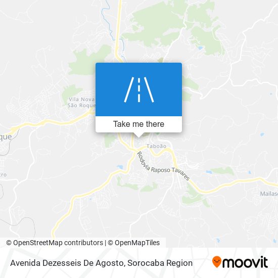 Avenida Dezesseis De Agosto map