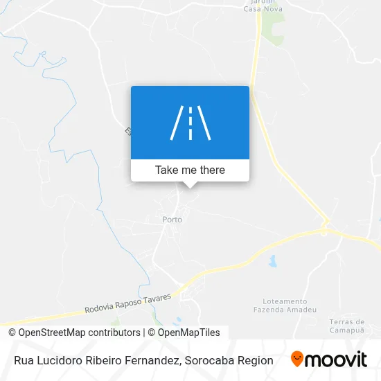 Rua Lucidoro Ribeiro Fernandez map