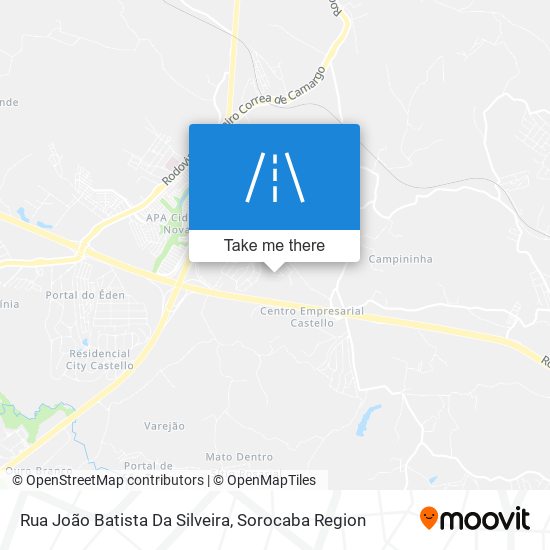 Rua João Batista Da Silveira map
